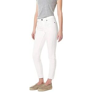 NWOT Buffalo David Bitton Mid-Rise Skinny Ankle Grazer White Jean size 4/27